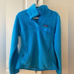 Patagonia Re-Tool Quarter Snap Jacket - W’s Medium - Blue